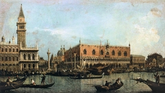The Molo, Seen from the Bacino di San Marco by Canaletto