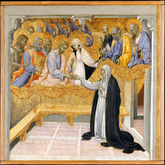 The Mystic Marriage of Saint Catherine of Siena by Giovanni di Paolo