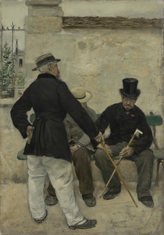 The Old Officers by Jean-Francois Raffaelli