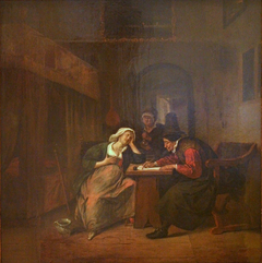 The Physician writes a Prescription for a Young Woman