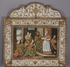 The Presentation in the Temple, one of a pair by Anonymous
