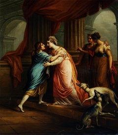 The Return of Telemachus to Penelope by Antonio Zucchi