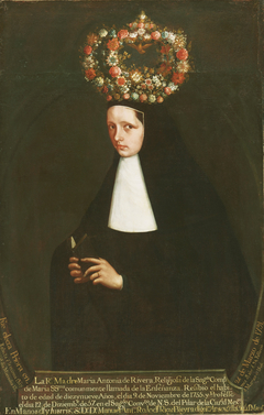 The Reverend Mother María Antonia de Rivera by Anonymous