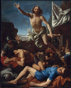 The Risen Christ by Simone Cantarini