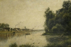 The Seine at La Garenne Saint-Denis