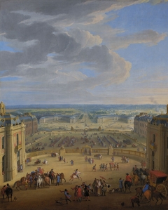 The Stables Viewed from the Château at Versailles