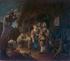 The Tinker by Frans van Mieris the Elder