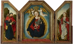 The Virgin and Child in Glory with Saints by Anonymous