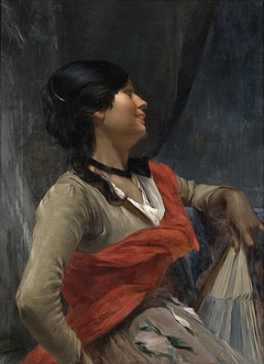 The woman from Seville by Alfredo Valenzuela Puelma