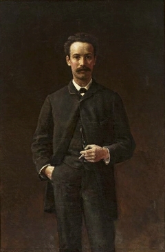 Portrait of Artur Gruszecki by Aleksander Gierymski