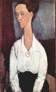 Portrait of Lunia Czechowska in White Blouse