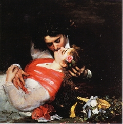 The Kiss by Carolus-Duran