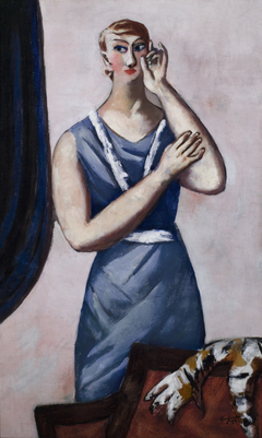 Valentine Tessier by Max Beckmann