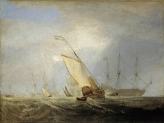 Van Tromp Returning after the Battle off the Dogger Bank by J. M. W. Turner