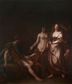 Venus ushering Helen to Paris by Gavin Hamilton