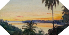 View from Kalutara, Ceylon (Sri Lanka)