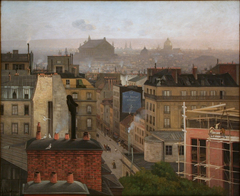 View of Paris from Montmartre by Antonín Chittussi