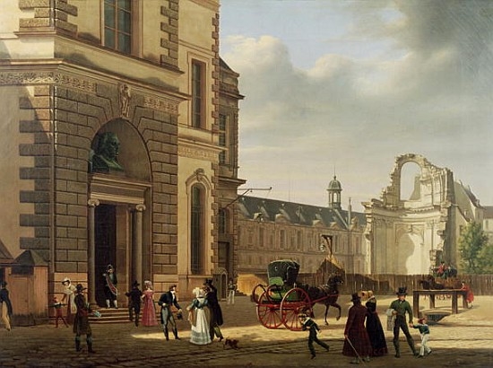 View of the Main Entrance to the Royal Museum