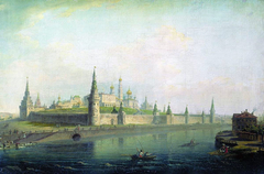 View of the Moscow Kremlin (from the Kamenny Bridge)