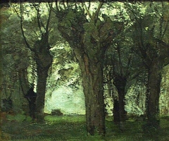 Willow trees on the Gein by Piet Mondrian