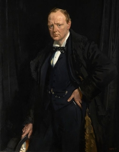 Winston Churchill by William Orpen
