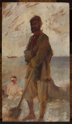 Young Tartar in Gurzuf. From the journey to Crimea by Jan Ciągliński