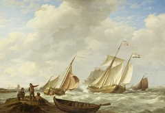 A Breezy Day on the Scheldt