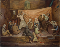 A Cabaret Scene in Damascus by Jean Marchand