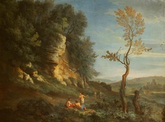 A Classical Landscape by Jan Frans van Bloemen