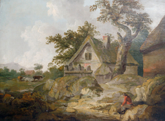 A rural scene by Thomas Hand