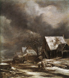A Village in Winter