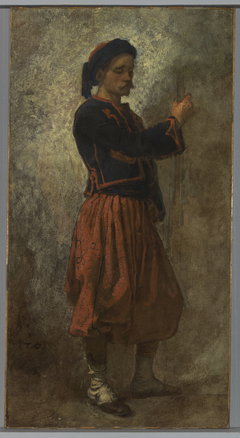 A Zouave by Thomas Couture