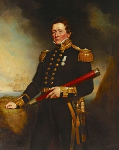 Admiral Sir Watkin Owen Pell (1788-1869) by John Lucas