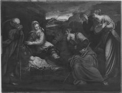 Adoration des bergers by Jacopo Tintoretto