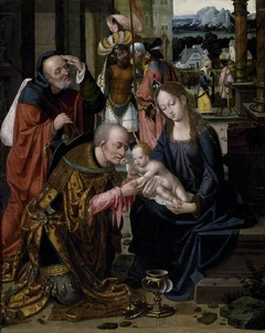 Adoration of the Kings by Joos van Cleve
