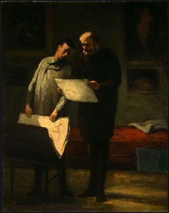 Advice to a Young Artist by Honoré Daumier