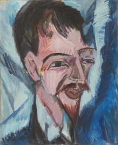 Alfred Döblin by Ernst Ludwig Kirchner