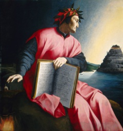 Allegorical portrait of Dante by Giovanni Battista Naldini