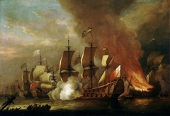An Action of the English Succession by Adriaen van Diest