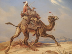 An Arab Bearer of Dispatches by Niels Simonsen
