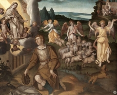 Aparición de la Virgen a San Ramón Nonato by Francisco Pacheco