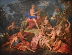 Apollon et les Muses by Nicolas Bertin
