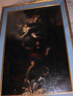 Apparition d'un ange à saint Roch by Jean-Baptiste Corneille