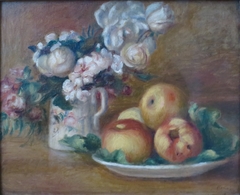 Apples and Flowers by Auguste Renoir