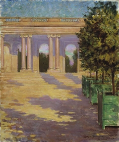 Arcade of the Grand Trianon, Versailles by James Carroll Beckwith