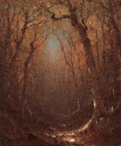 Autumn, a Wood Path by Sanford Robinson Gifford