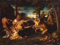 Bacchus nursed by the Nymphs of Nyssa - William Dyce - ABDAG003201 by William Dyce