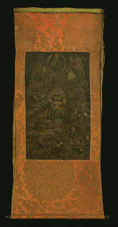 Black Cloak Mahakala or Bernag Chen by Situ Panchen