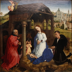 Bladelin Triptych Nativity (central panel) by Rogier van der Weyden