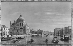 Blick auf S. Maria della Salute und den Canal Grande